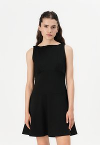 GAP - PONTE MINI - Dienas kleita - black Miniatūras attēls 1