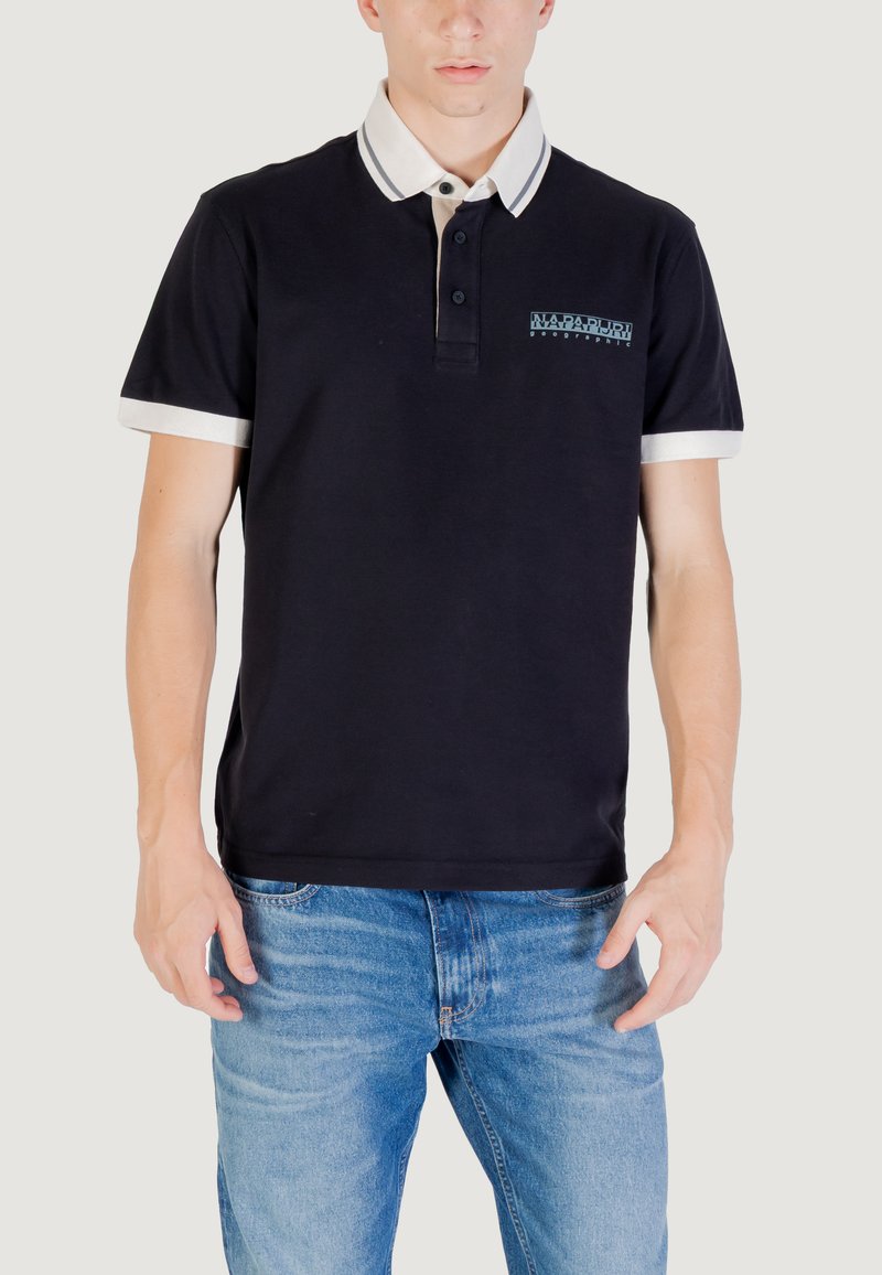 Napapijri Poloshirt zwart Napapijri Poloshirt zwart