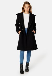 Bubbleroom HOODED MIDI COAT - Prochowiec
