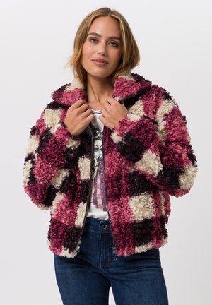 Winterjacke - mulberry ivory