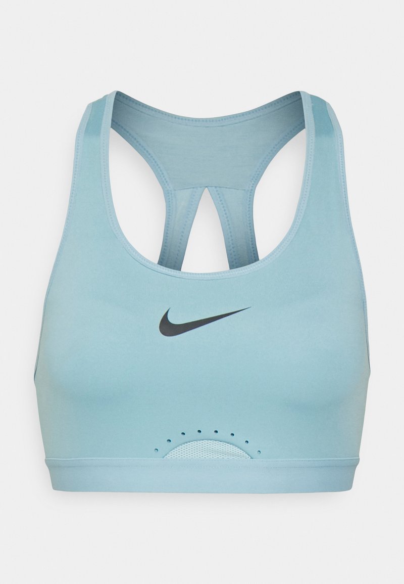 Damen Sportbekleidung | Nike Performance BRA Sport-BH mit leichter Stützkraft worn blue/black/blau - FY02756 Damen Sportbekleidung | Nike Performance BRA Sport-BH mit leichter Stützkraft worn blue/black/blau - FY02756