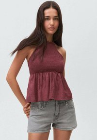 Mango Kids KID MINI - Kratke hlače od trapera - grey denim