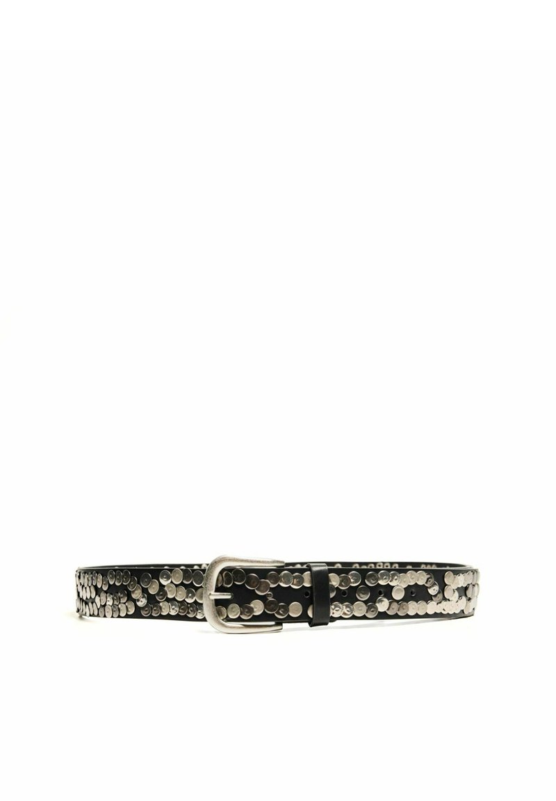 Bershka WIDE STUDDED - Öv - black