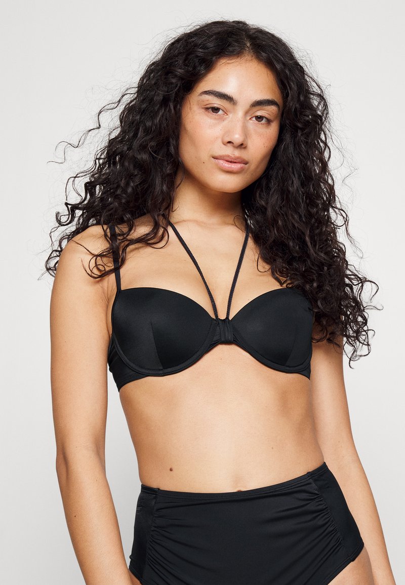 Hunkemöller - LUXE - Bikiniöverdel - nero, Förstora