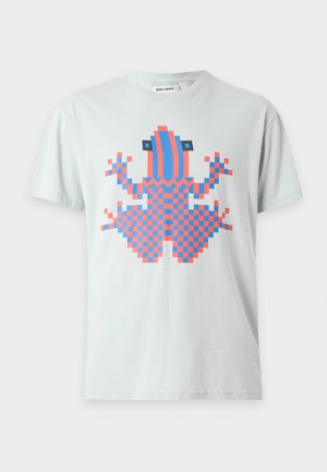 Henrik Vibskov, CROSS STITCH TEE UNISEX - T-shirt imprimé - sky grey