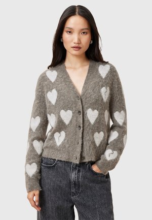 AMORE - Cardigan - walnut brown/grey