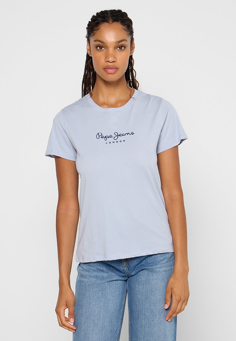 Pepe Jeans T-shirt print blauw