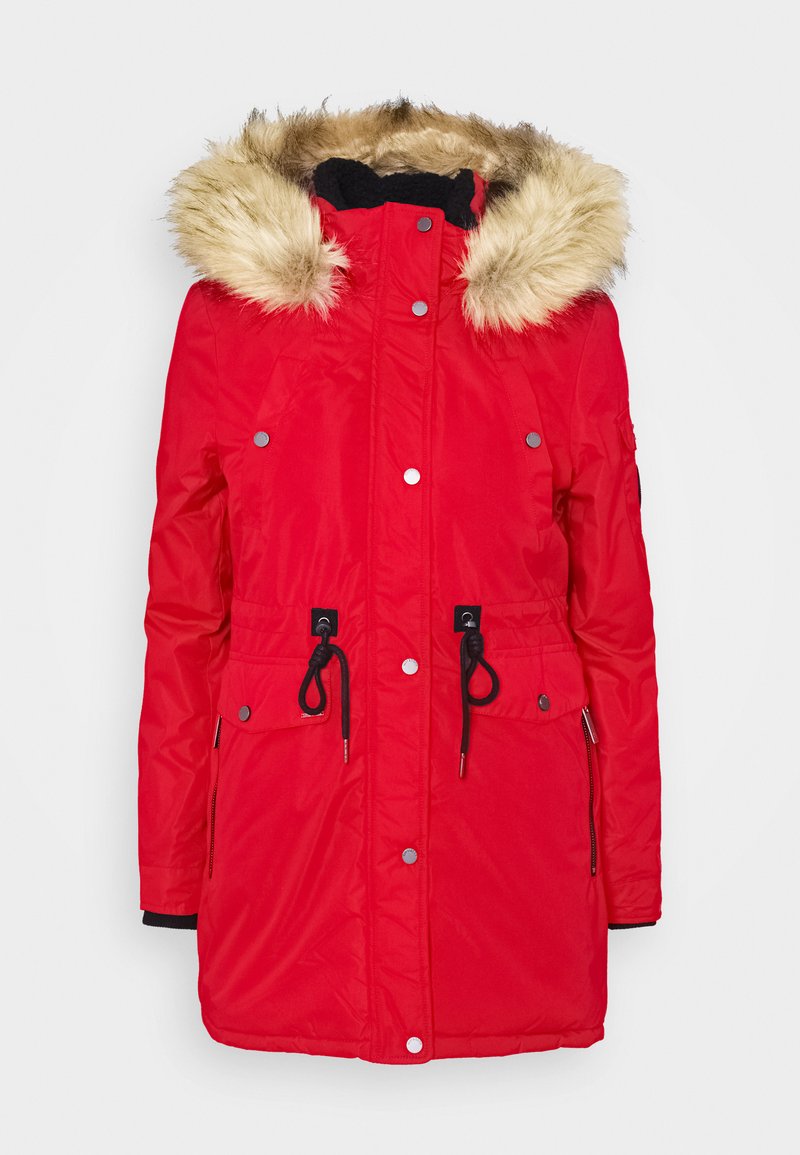 Superdry & Co Parka rood Superdry & Co Parka rood