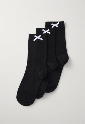 Even&Odd 3 PACK - Ponožky - black