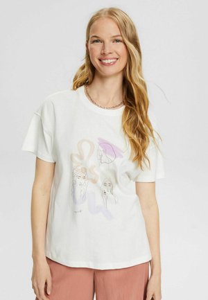 Print T-shirt - off white