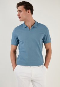 Bluză polo - blue