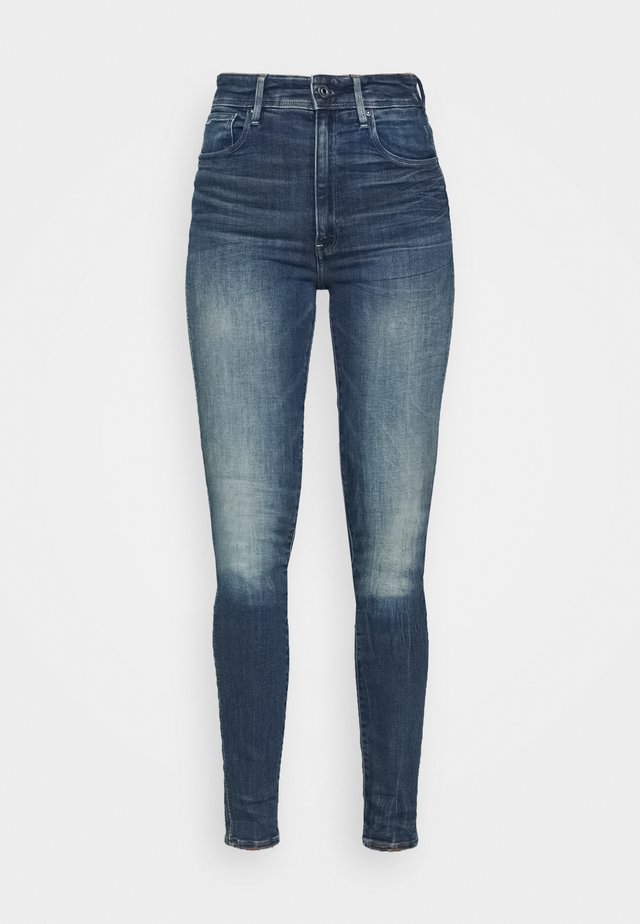 KAFEY ULTRA HIGH SKINNY - Jeans Skinny - antic faded baum blue
