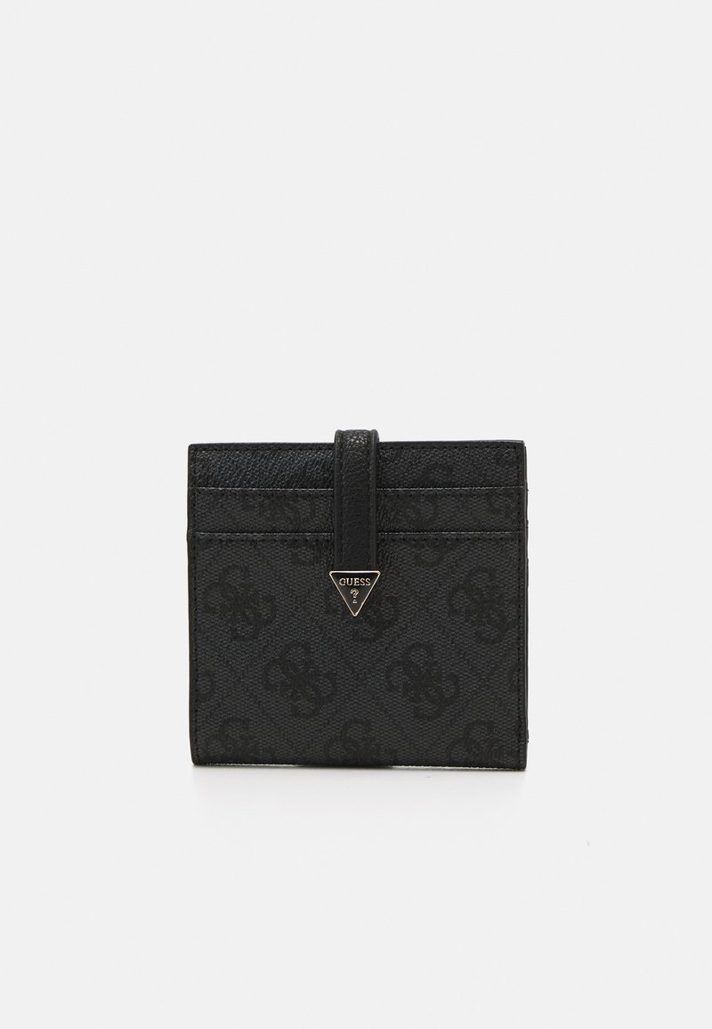 Guess LAUREL TAB CARD CASE - Business card holder - coal/dark grey ...