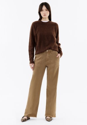 MARLENE - Wide Leg - cappucino