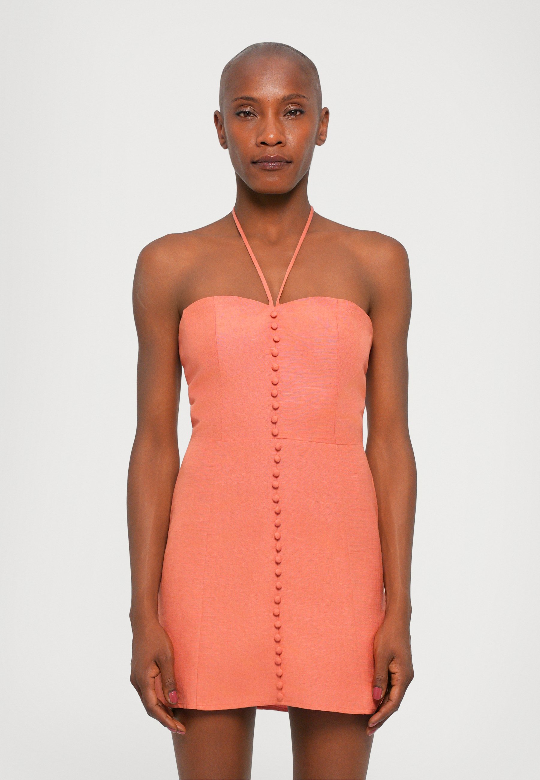 Maisonêtre ELIZA MINI DRESS - Day dress - red clay/burnt orange