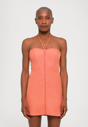 ELIZA MINI DRESS - Hverdagskjole - red clay