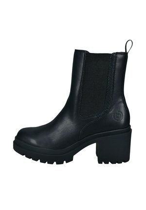 CHELSEA - Platform ankle boots - schwarz