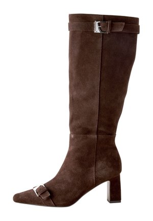 Next REGULAR FIT - FOREVER COMFORT BUCKLE TOE - Boots - chocolate brown suede