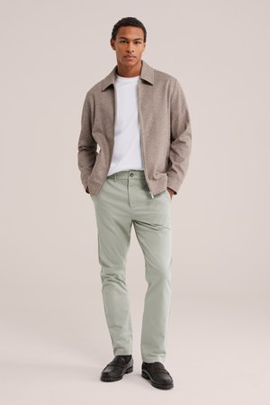 WE Fashion, Pantalones - greyish green
