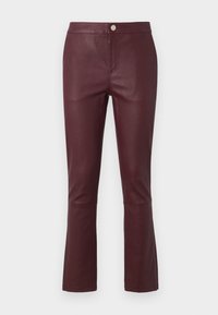 LEYA REFINED STRETCH - Skinnbyxor - decadent chokolate