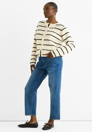 STRIPE MILLITRARY - Strickjacke - cream