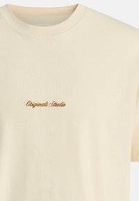Jack & Jones 3ER PACK NORREBRO - T-shirt basic - antique white