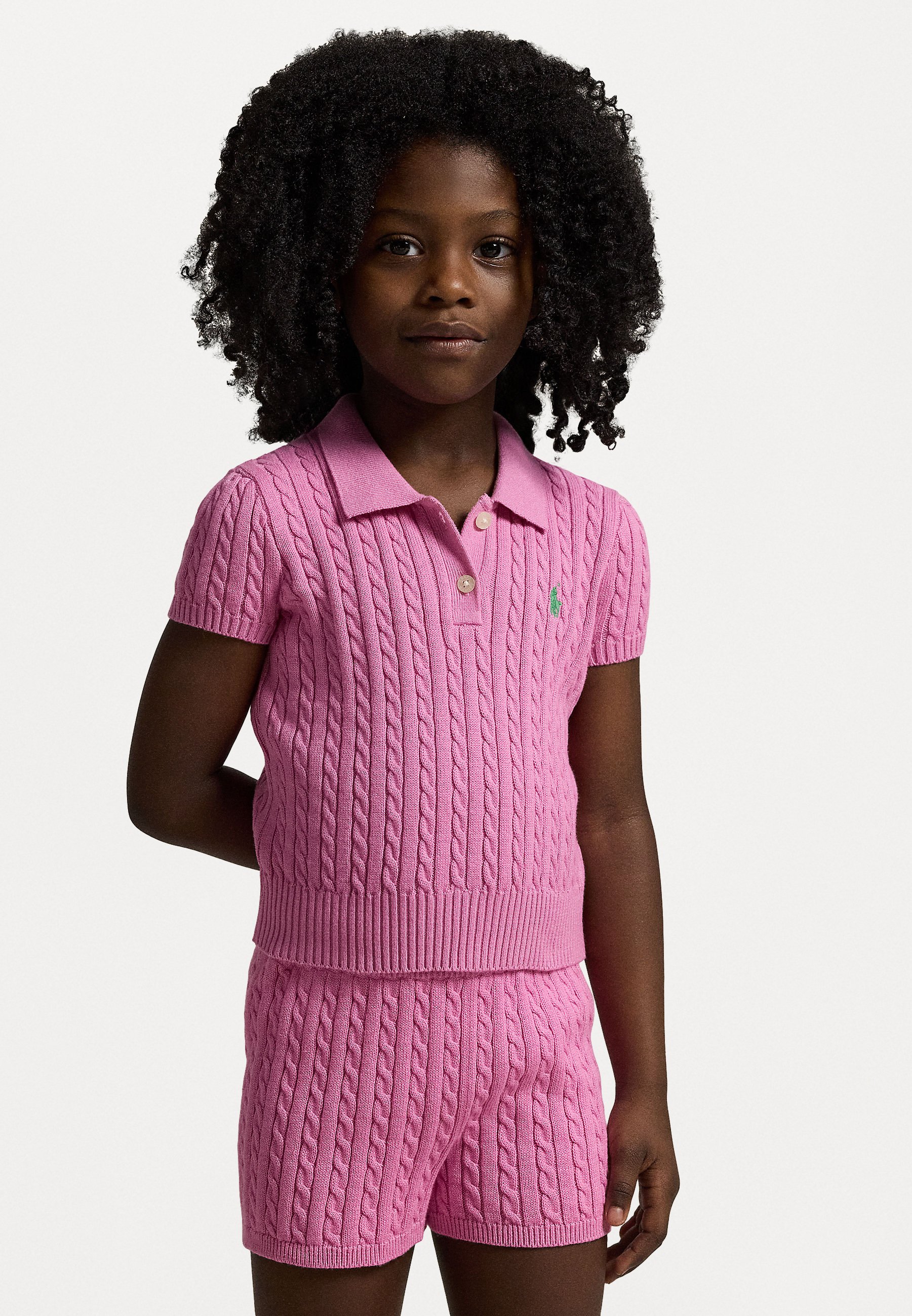 Polo Ralph Lauren MINI CABLE COTTON POLO JUMPER - Polo