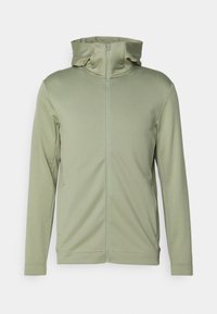 RIDER TECH ZIP HOOD - Lukuga pusa - limit green