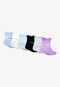 Nike Sportswear RUFFLE ANKLE 6 PACK - Socks - bliss