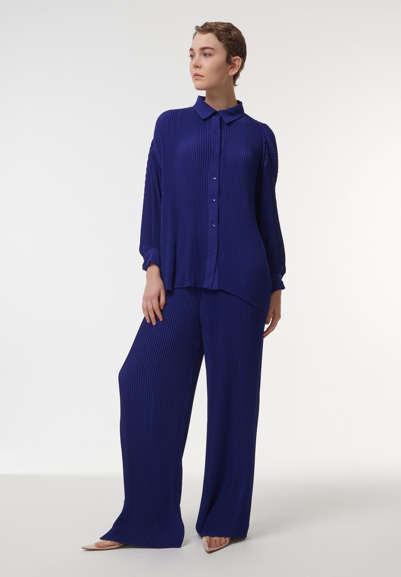 Leem Overhemdblouse - purple