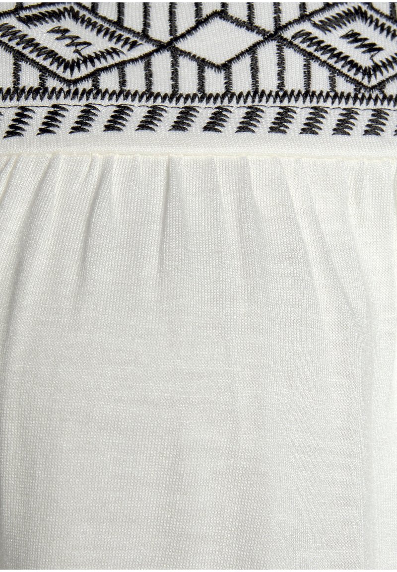 Damen T-Shirts | LASCANA Top creme schwarz/schwarz - FL05469 Damen T-Shirts | LASCANA Top creme schwarz/schwarz - FL05469