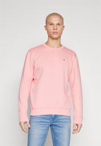 Tommy Jeans REGULAR C NECK - Mikina - tickled pink