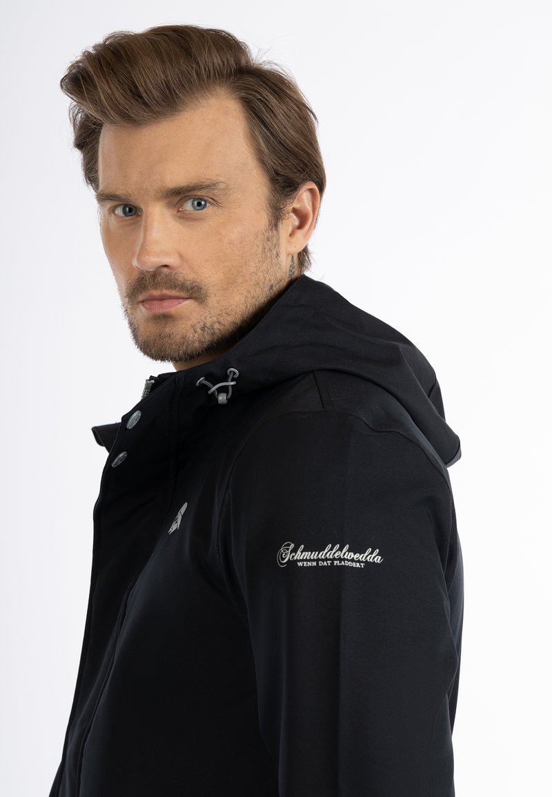 Schmuddelwedda Giacca Antipioggia, Blu Reale 271, L Uomo