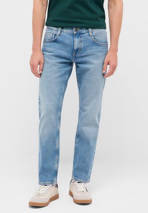 Mustang, Jeans Straight Leg - blau