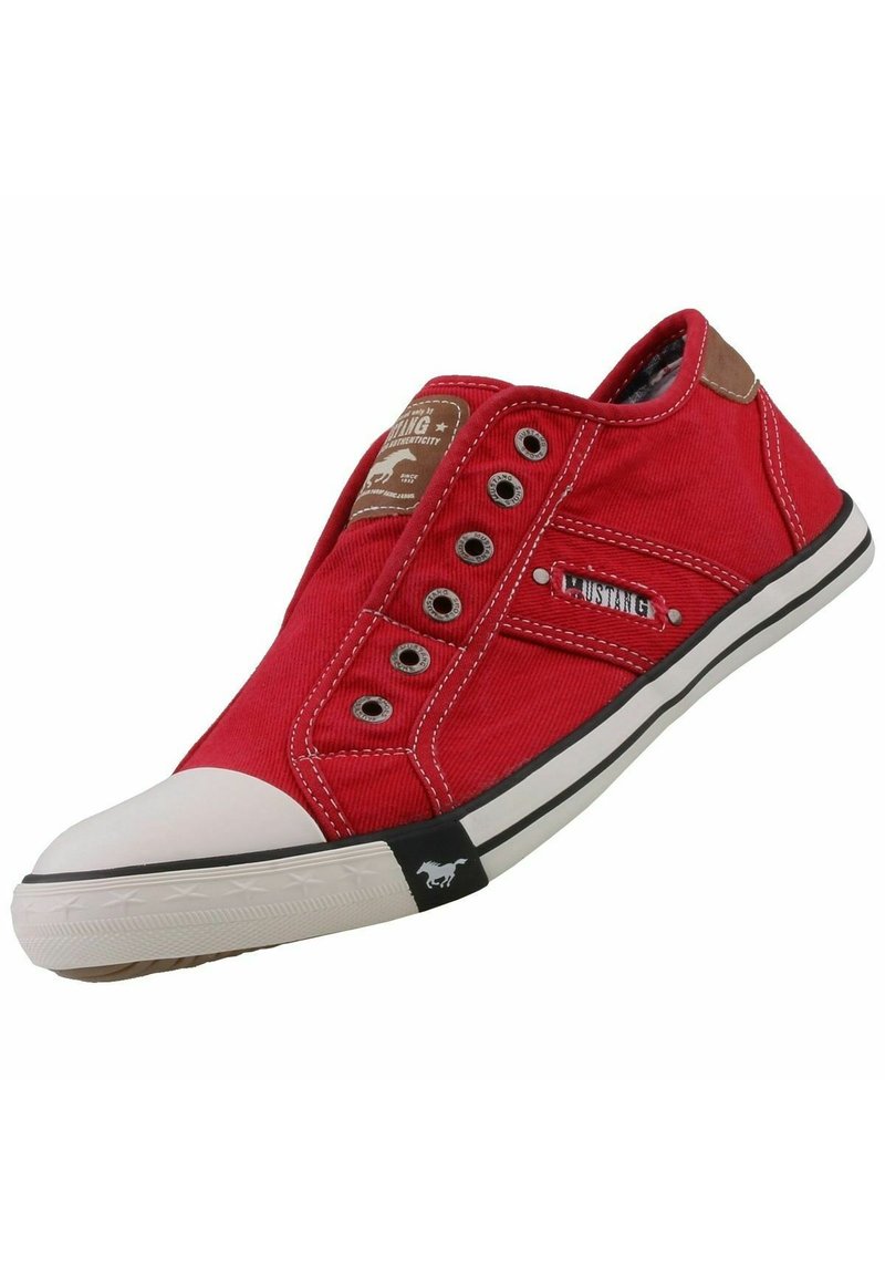 Herren Slipper | Mustang Sneaker low rot - MS62674 Herren Slipper | Mustang Sneaker low rot - MS62674