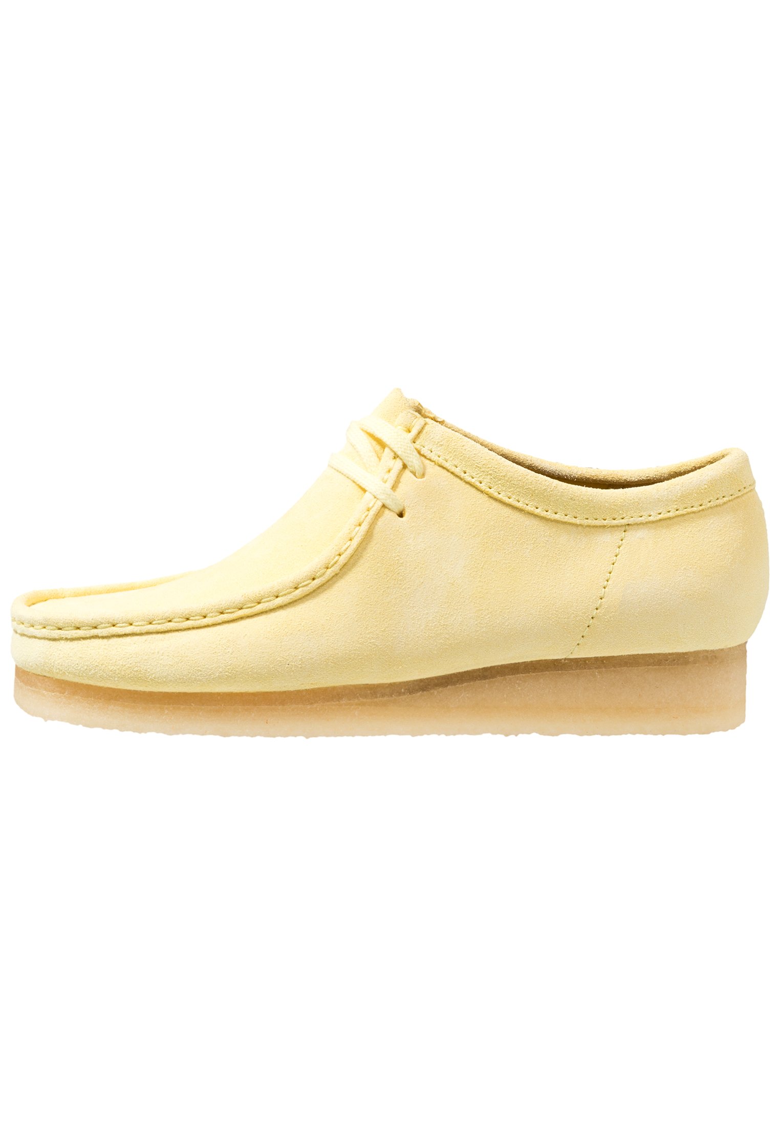 clarks wallabee yellow