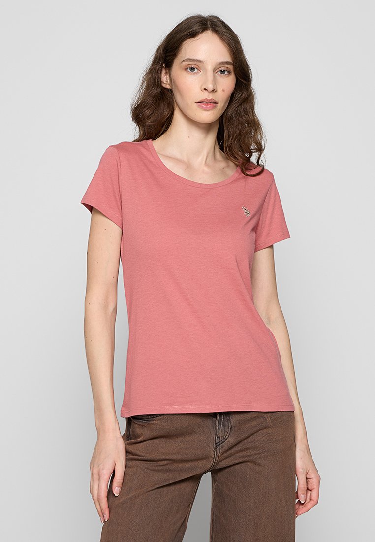 U.S. Polo Assn. T-shirt basic oranje