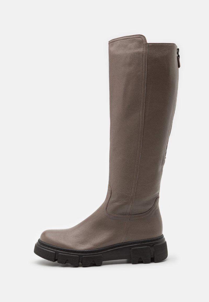 gabor boots taupe