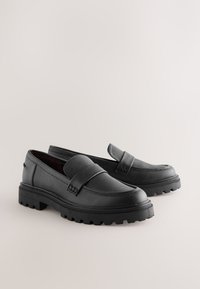 Next WIDE FIT FOREVER COMFORT CHUNKY - Jalga libistatavad jalanõud - black denim