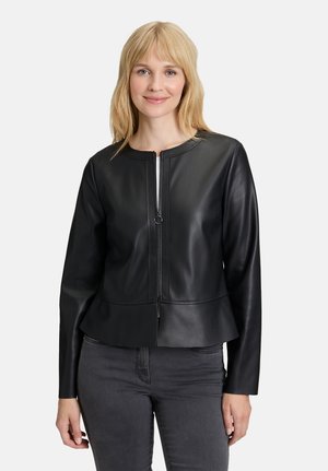 Betty Barclay MIT REISSVERSCHLUSS - Műbőr dzseki - schwarz