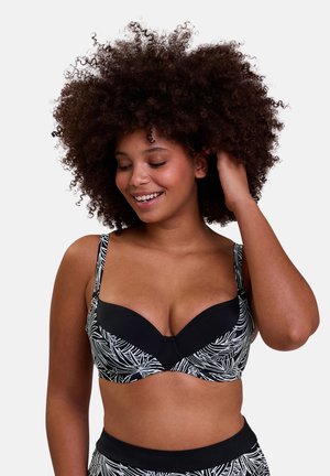SEYCHELLES - Haut de bikini - imprimé palmier graphique