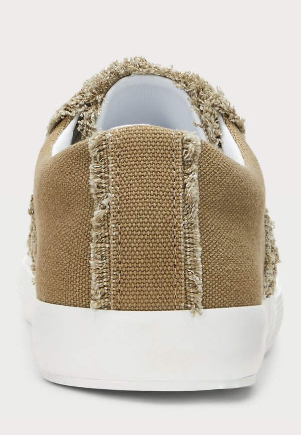 JANSON FRAYED CANVAS SNEAKER - Trainers - hunter olive2