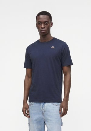 Kappa, LOGO IGATTO UNISEX - Základné tričko - blue marine