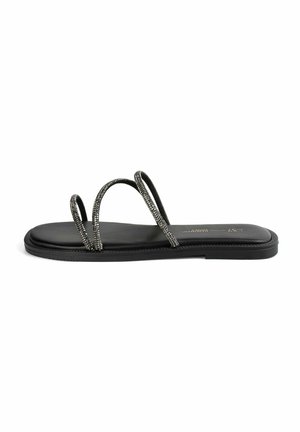 L37, SILVER SLUMBER - Pantolette flach - black