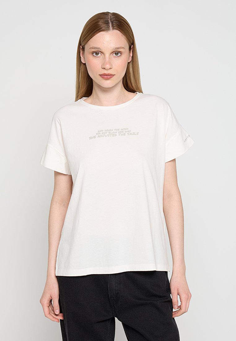 North Sails T-shirt print crème North Sails T-shirt print crème