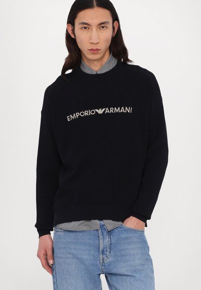 Emporio Armani Pullover - blu navy