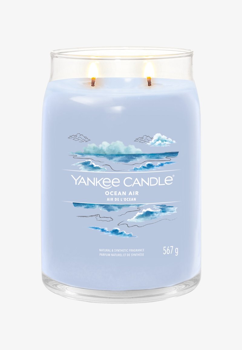 Yankee Candle SIGNATURE LARGE JAR OCEAN AIR - Duftkerze - blue/nicht definiert