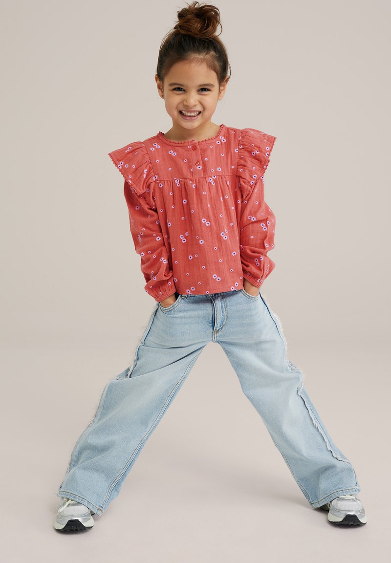 WE Fashion - Bluza - coral pink, Povečajte