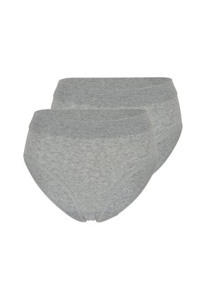 2ER PACK - Slip - kiesel melange