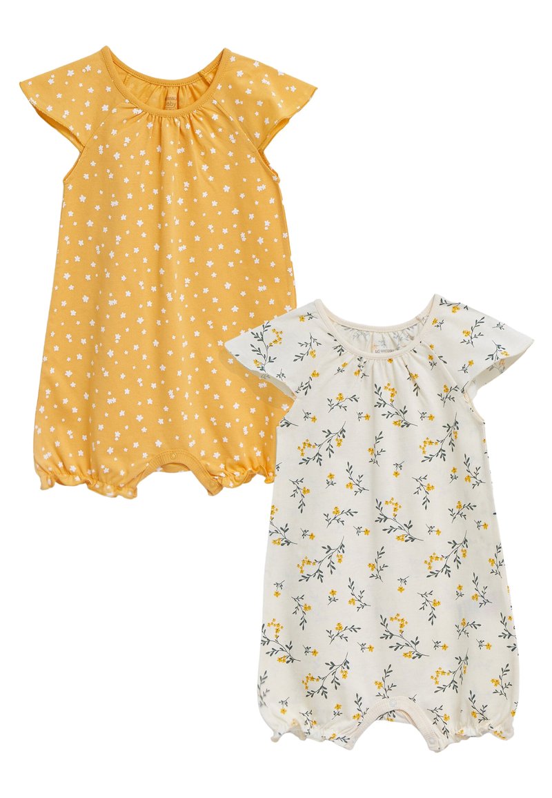 Kinder Jumpsuits & Playsuits | LC Waikiki 2 PACK Jumpsuit ecru/grau - TN85876 Kinder Jumpsuits & Playsuits | LC Waikiki 2 PACK Jumpsuit ecru/grau - TN85876
